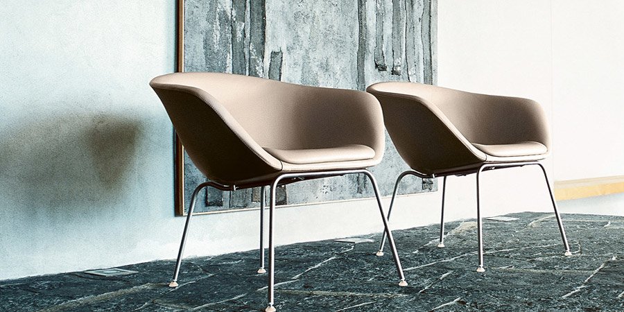 办公椅|现代真皮会议椅|办公家具|设计师家具|Duna 02 餐椅/会议椅